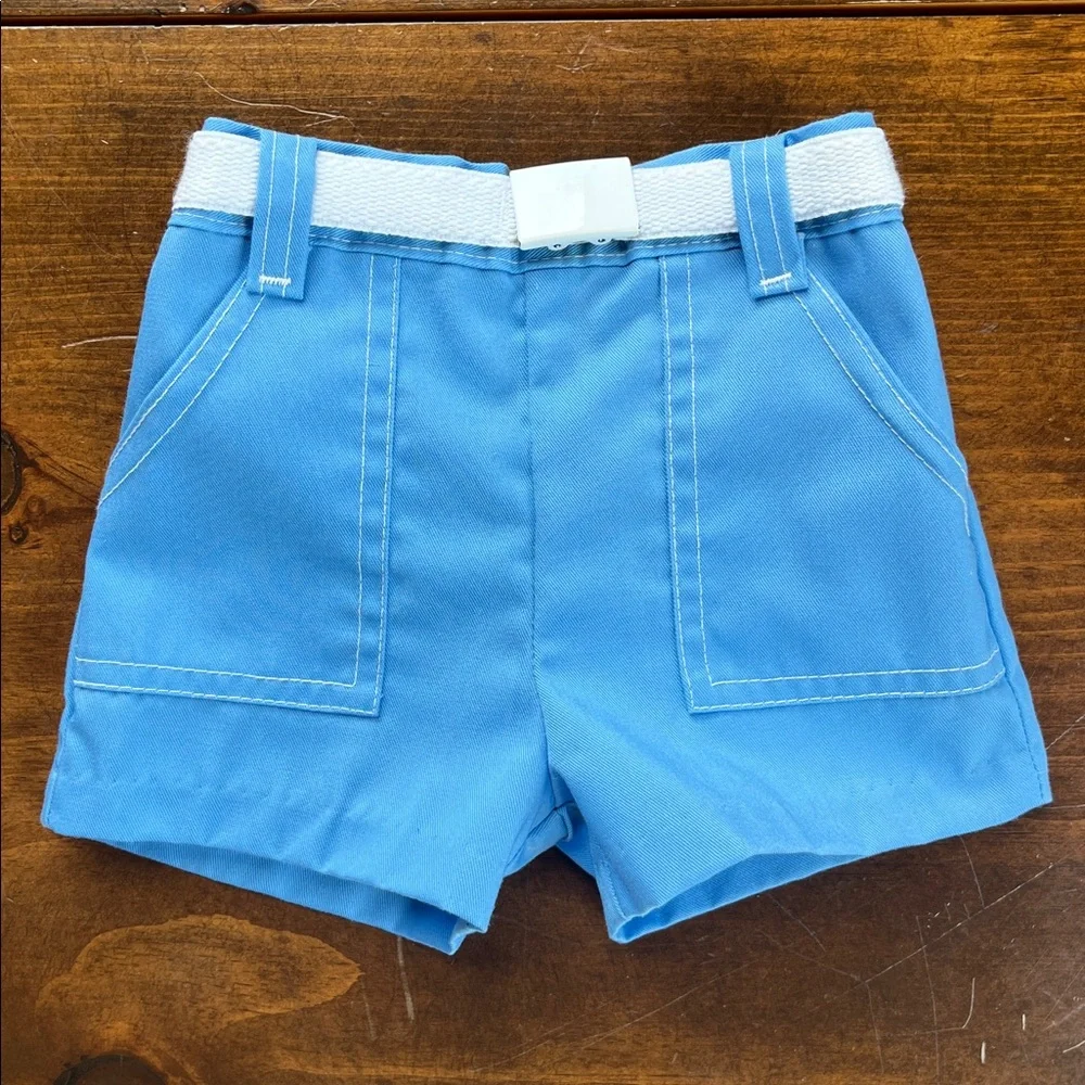 Carters Vintage Baby Boy Shorts Sz 12 mo